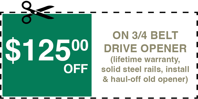 125 off garage door opener Yonkers