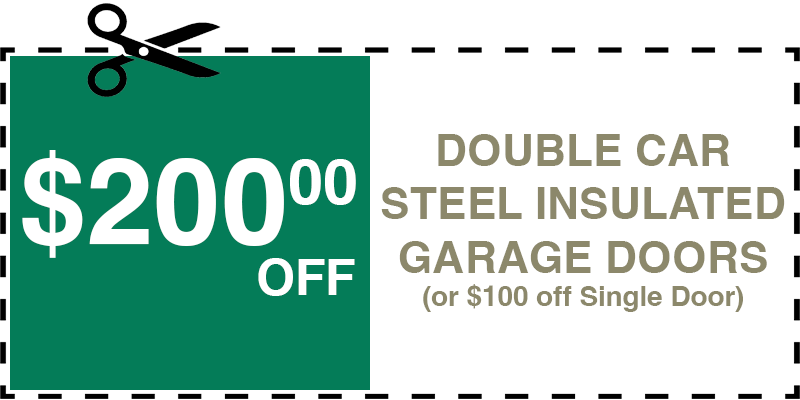 200 off garage door repair Yonkers